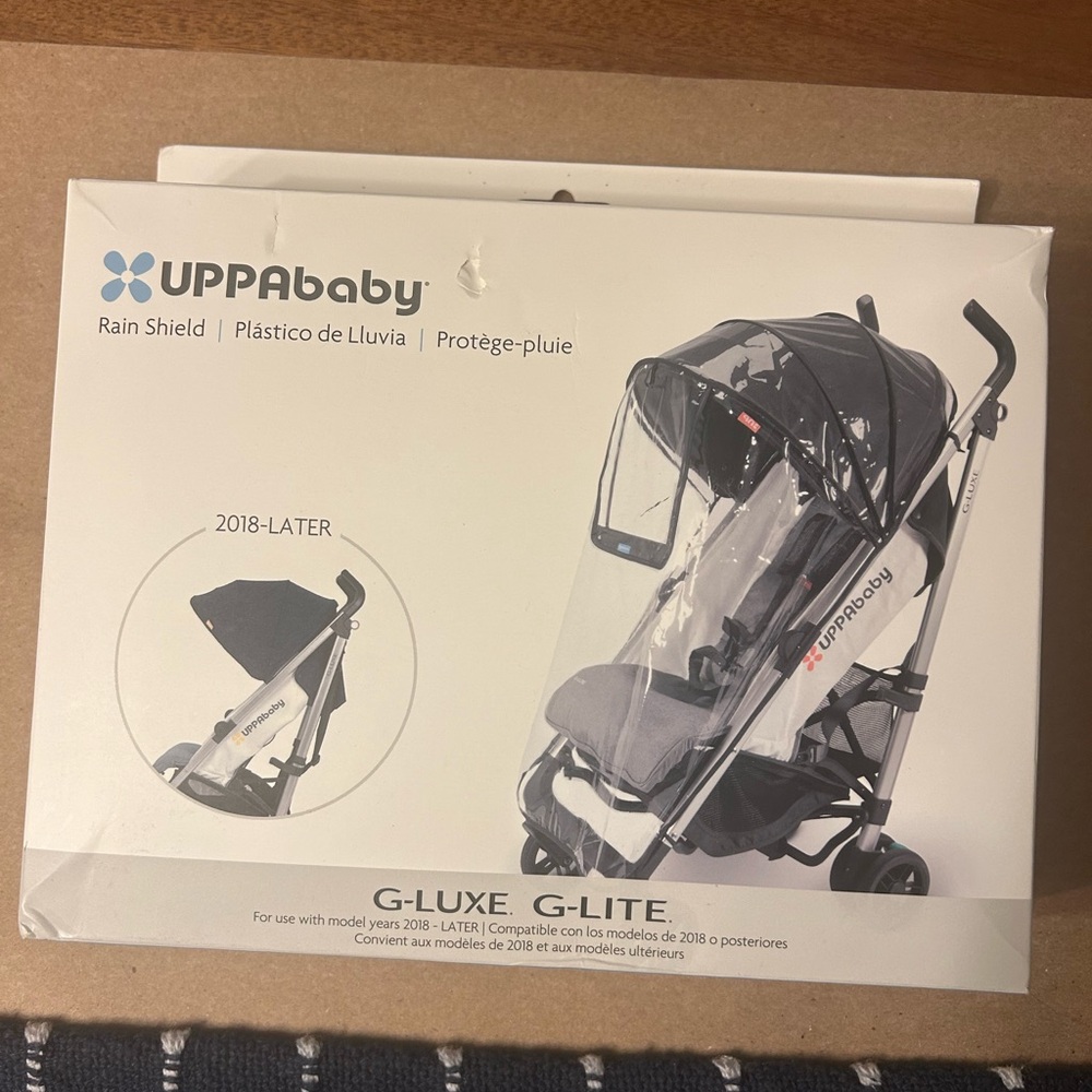 UPPAbaby Rain Shield for G-LUXE and G-LITE Strollers - Clear